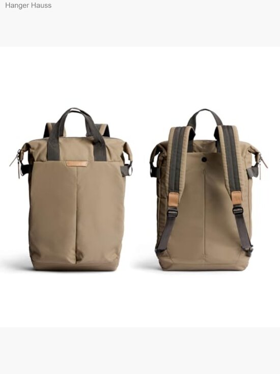 Convertible Backpack Tote Bag Water-Resistant Laptop 15\